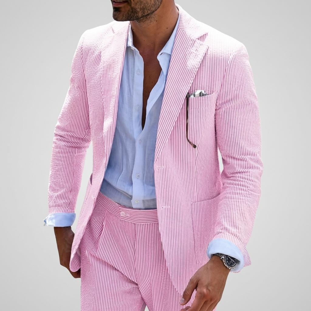 Men’s Summer Suit Two-Piece
