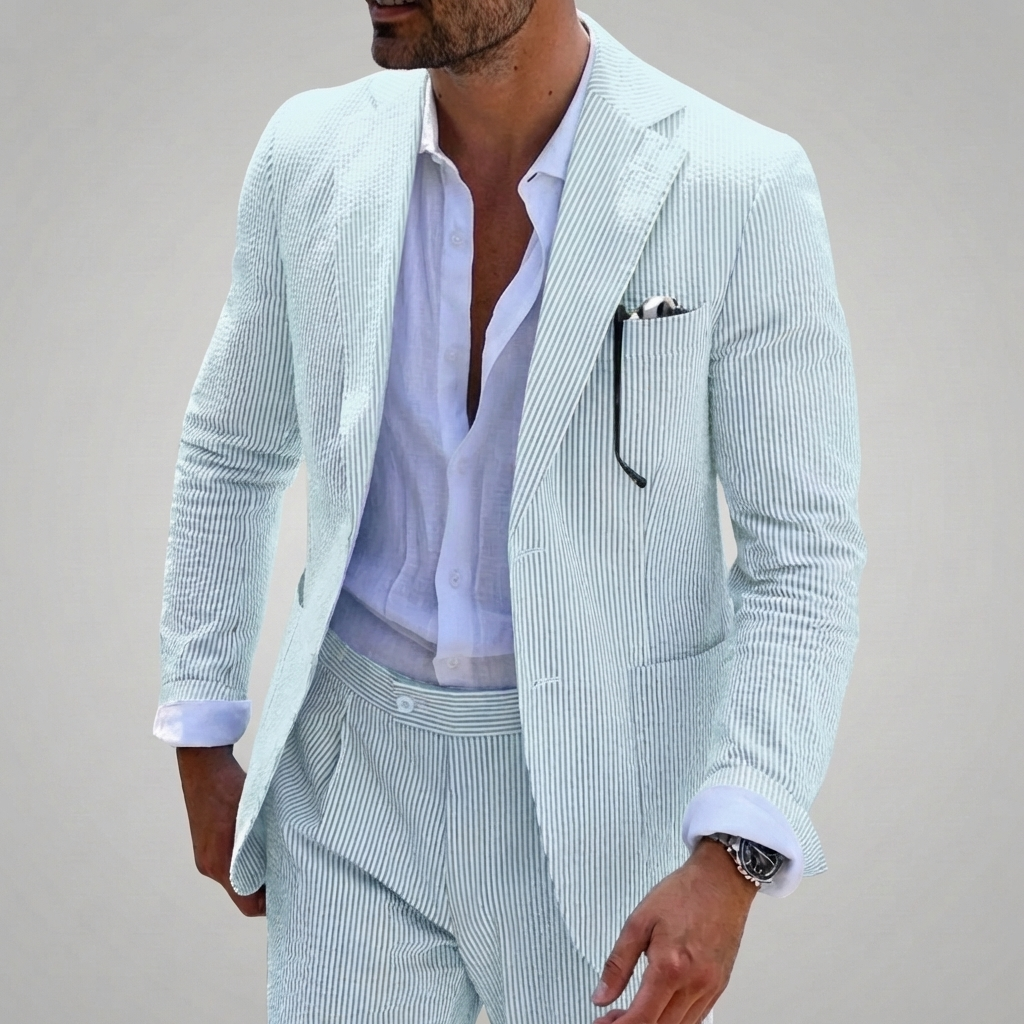 Men’s Summer Suit Two-Piece