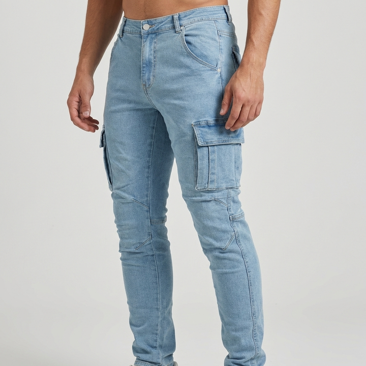 Men's Modern Casual Cargo Trousers