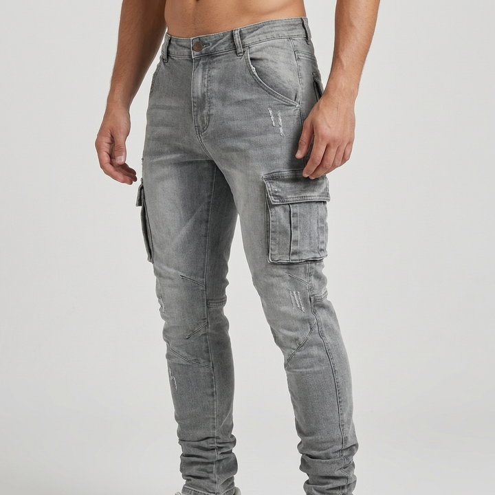 Men's Modern Casual Cargo Trousers