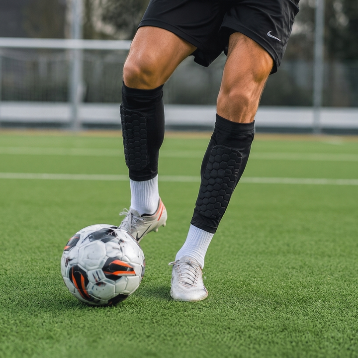 Football (Soccer) Shin Guards – Honeycomb Padding