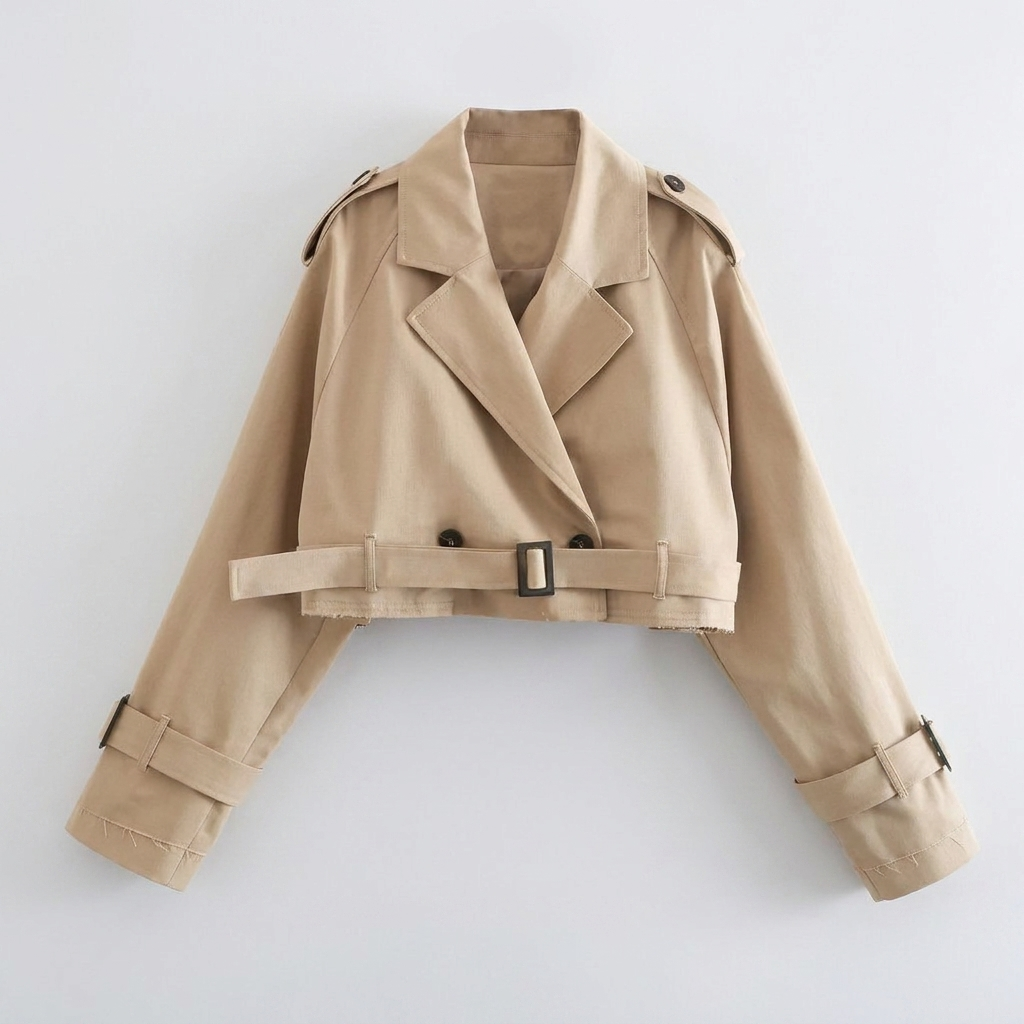 Belt Loop Trench Coat — Brings Casual Elegance to Transitional Seasons