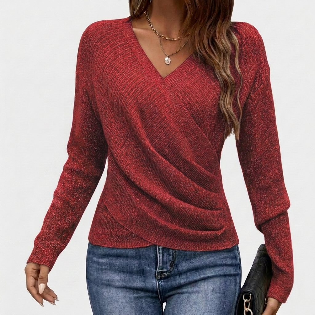 Women’s Elegant Knit Sweater – Comfortable Everyday Style