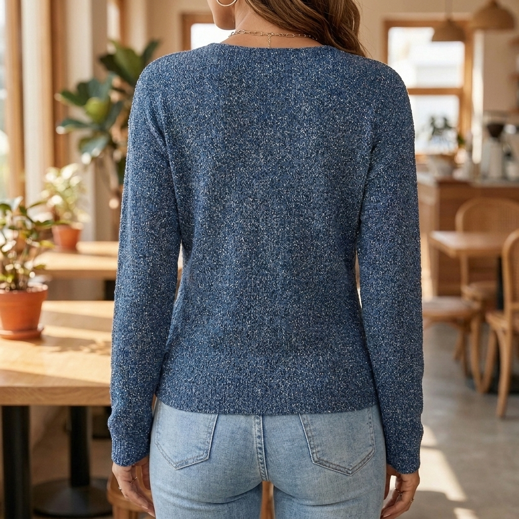 Women’s Elegant Knit Sweater – Comfortable Everyday Style