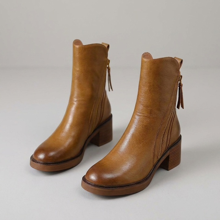 Women’s Sleek Heeled Ankle Boots