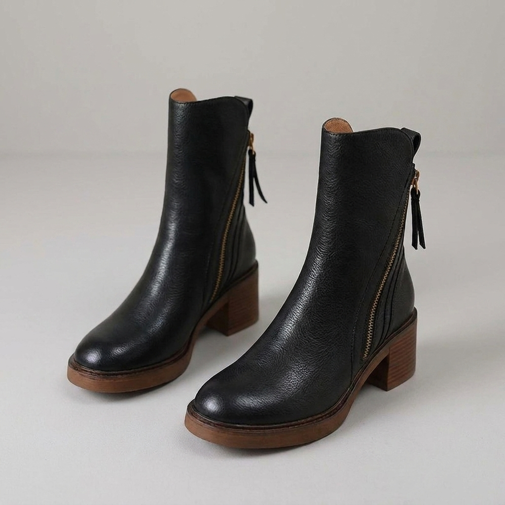 Women’s Sleek Heeled Ankle Boots