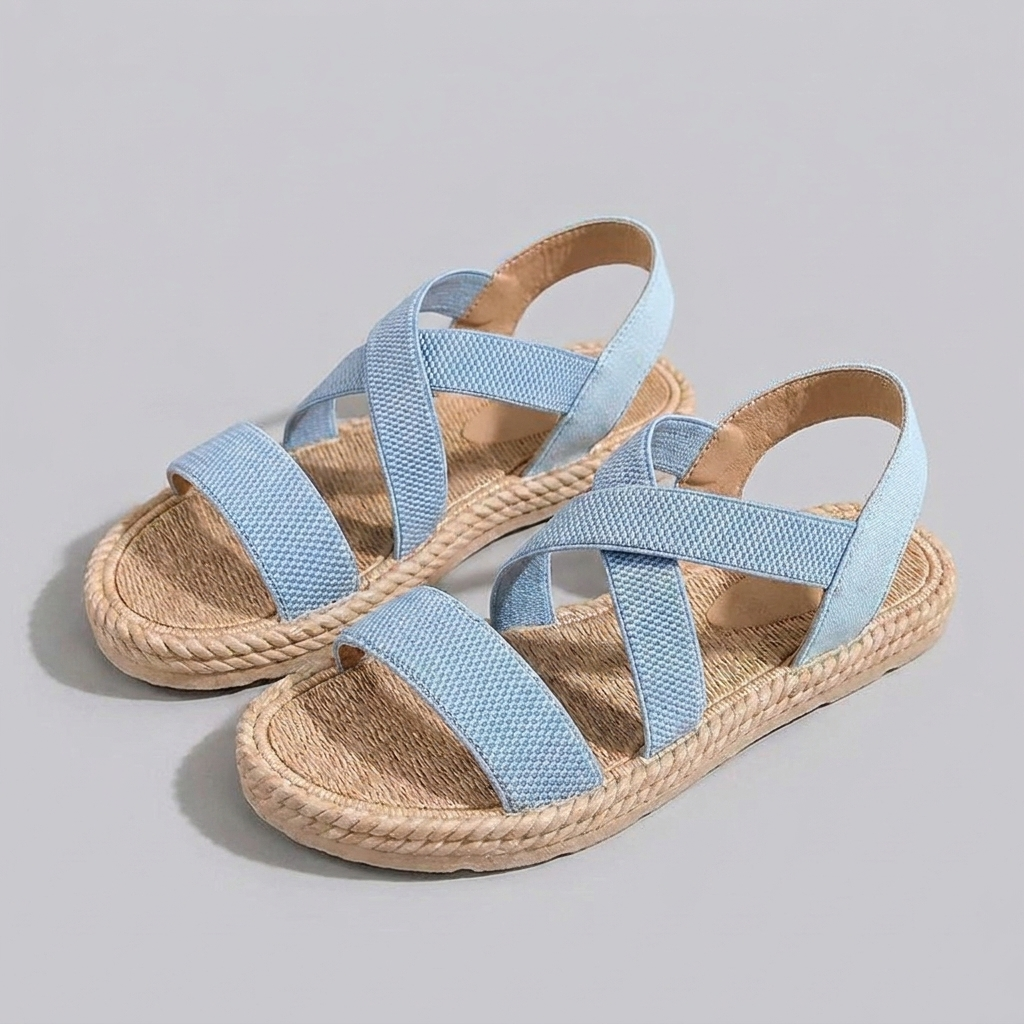 Woven Sandals – Chic Strappy Flats