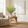 12 Faux Palm Leaves