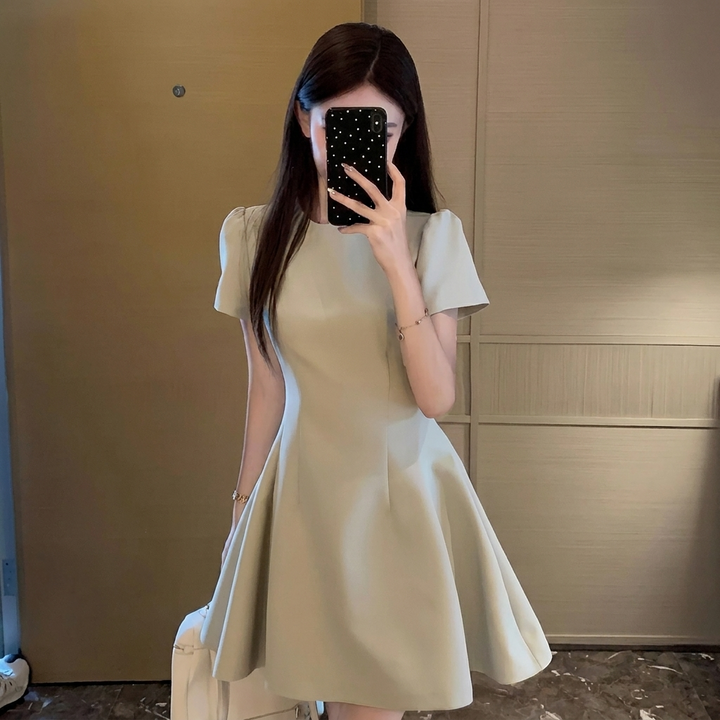 Women's Elegant Short-sleeve Dress