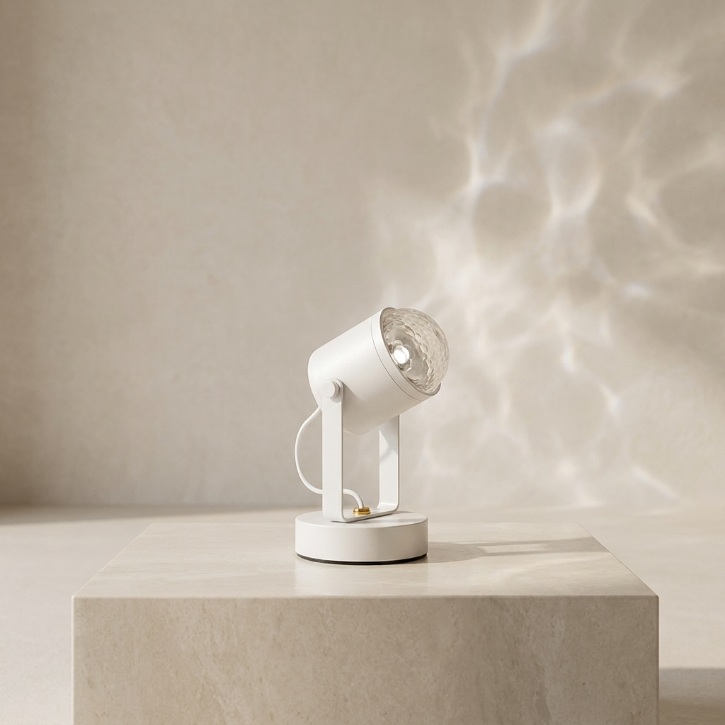 LED RGB Color-Changing Table Lamp, Dimmable and 360° Rotatable