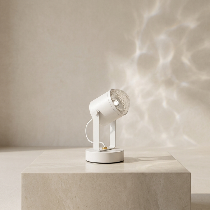 LED RGB Color-Changing Table Lamp, Dimmable and 360° Rotatable