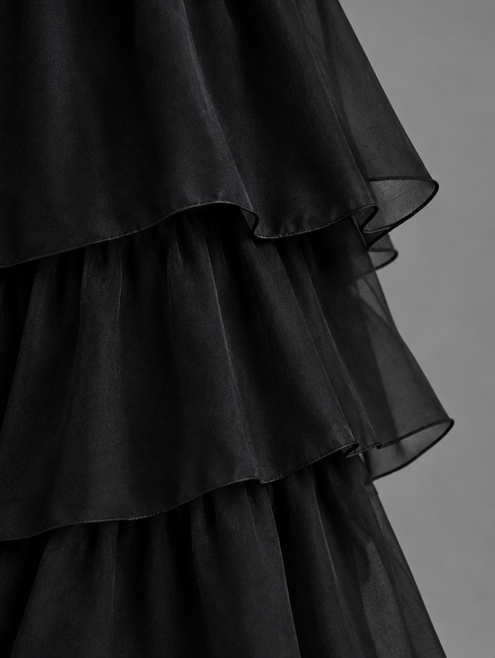 Elegant, flowing maxi dress