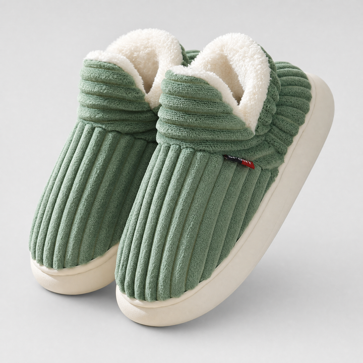 Ultra-Warm Ergonomic Faux Fur Slippers