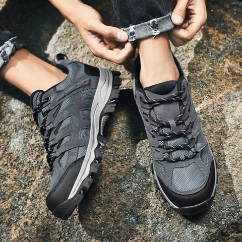 Men’s Trail-Ready Hiking Sneakers
