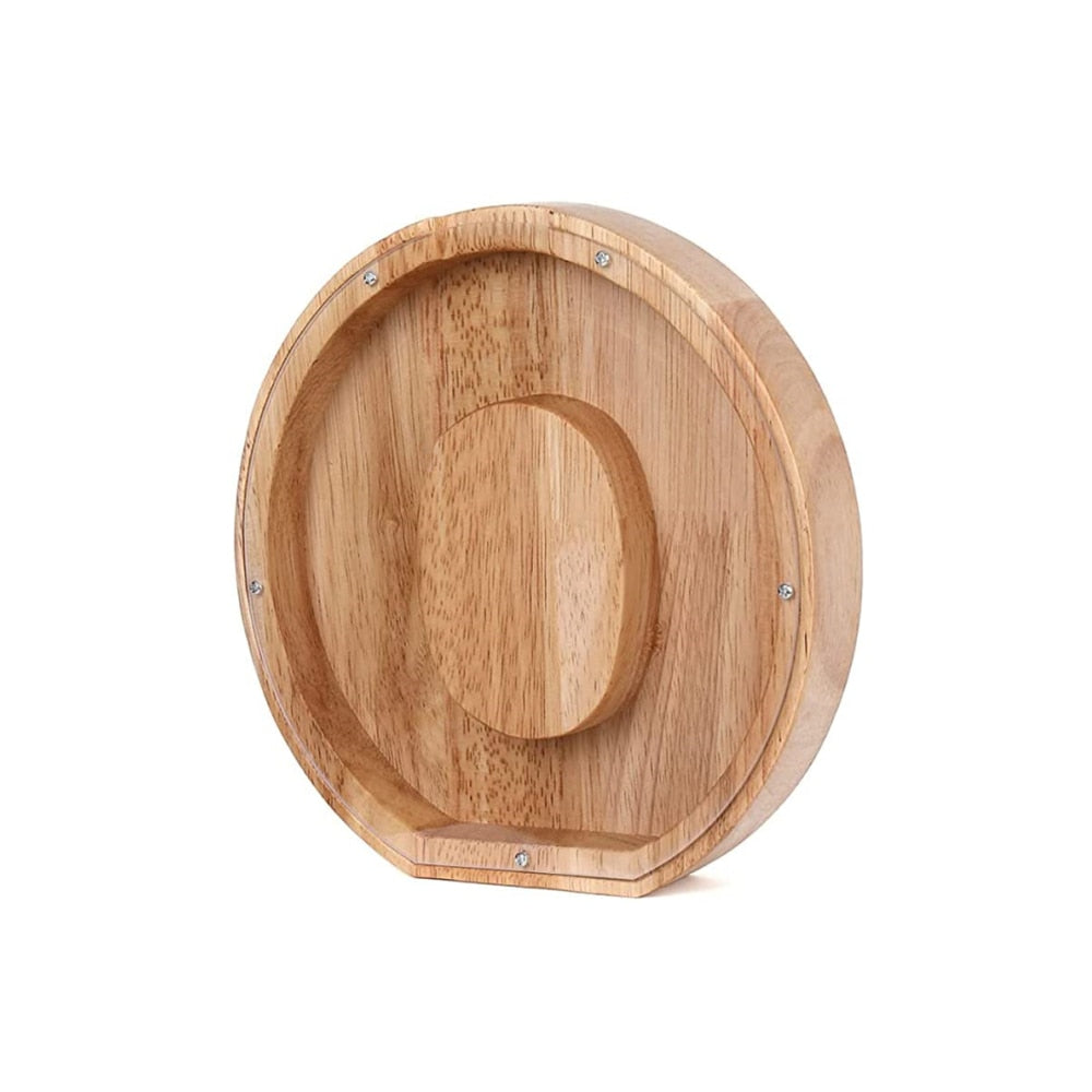 Wooden Alphabet Piggy Bank - LetterSaver