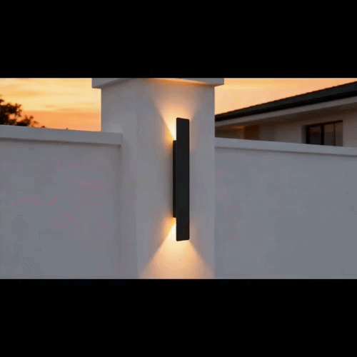 External LED Wall Light with Up-and-Down Beam – Weatherproof, IP65-rated