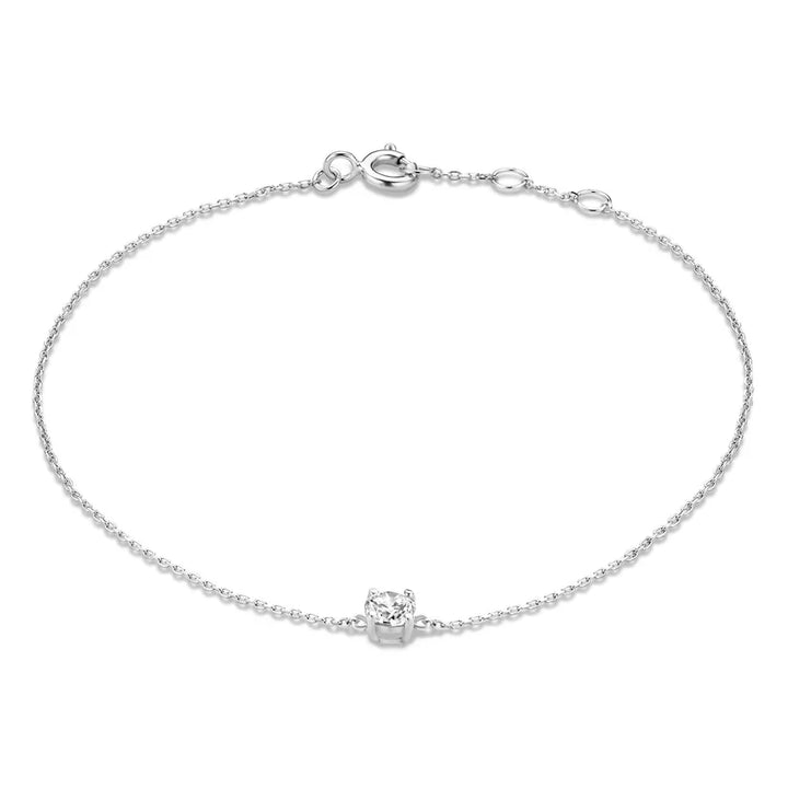 Elegant White Gold Bracelet with Refined Details