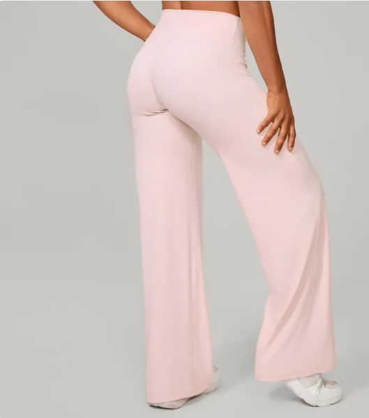 Women's High-Waisted Stretch Pants – Comfortable Pull-On Pants