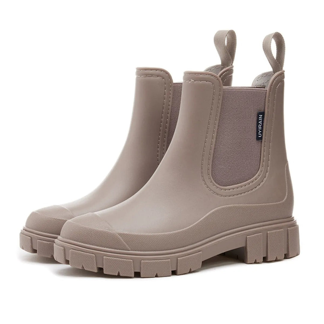 Women's Waterproof Wellies with Non-Slip Sole