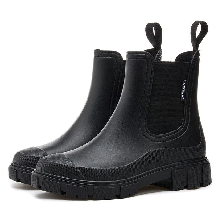 Women's Waterproof Wellies with Non-Slip Sole