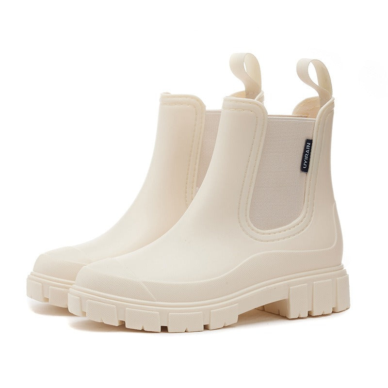 Women's Waterproof Wellies with Non-Slip Sole
