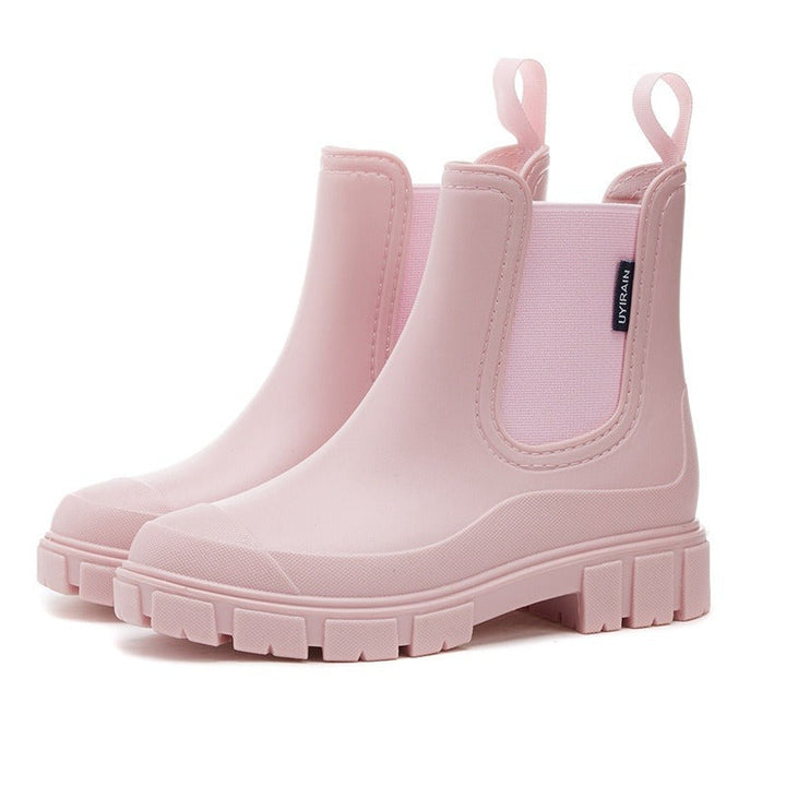 Women's Waterproof Wellies with Non-Slip Sole