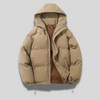 Women's Quilted Winter Coat with Hood