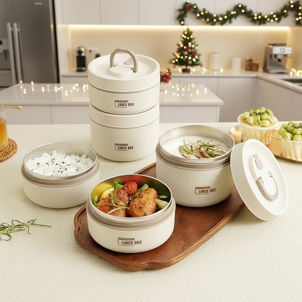 Insulated Lunch Box for Hot Meals on the Go