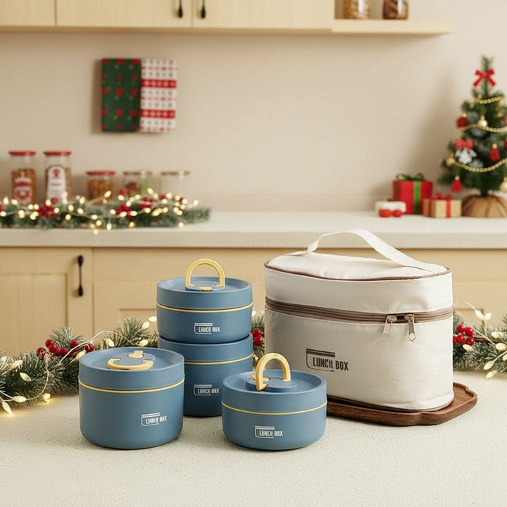 Insulated Lunch Box for Hot Meals on the Go
