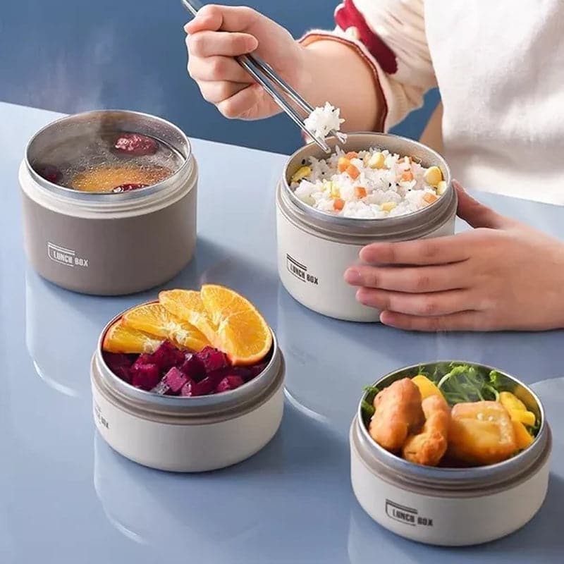 Insulated Lunch Box for Hot Meals on the Go