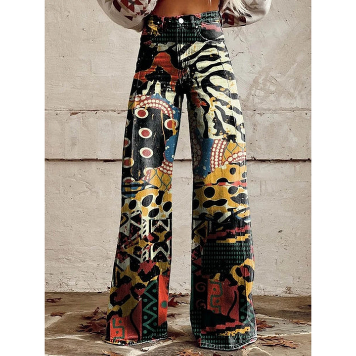 Women’s Long Pants - Floral & Solid Prints