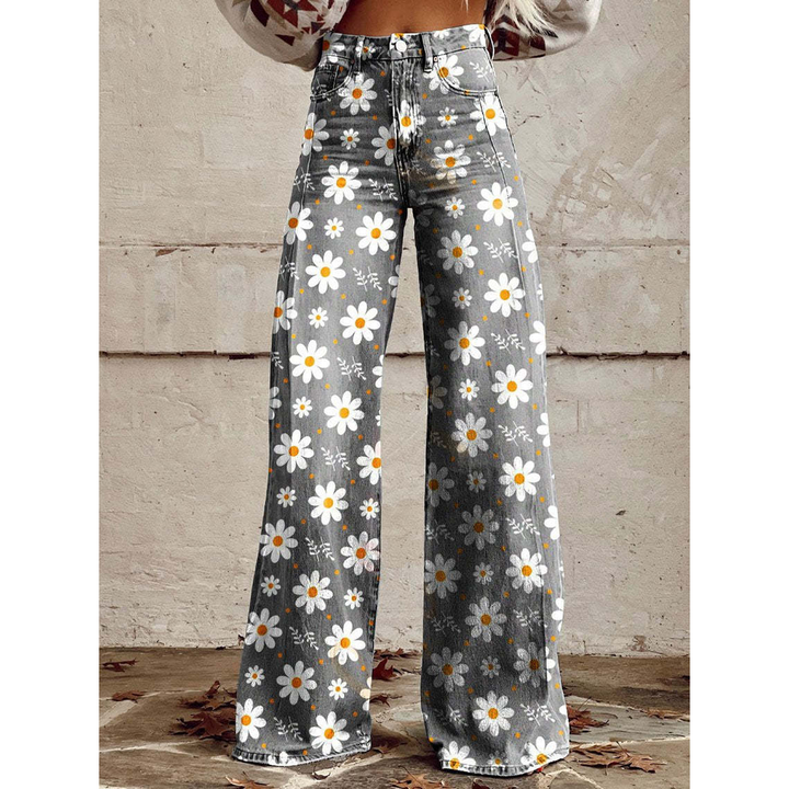 Women’s Long Pants - Floral & Solid Prints