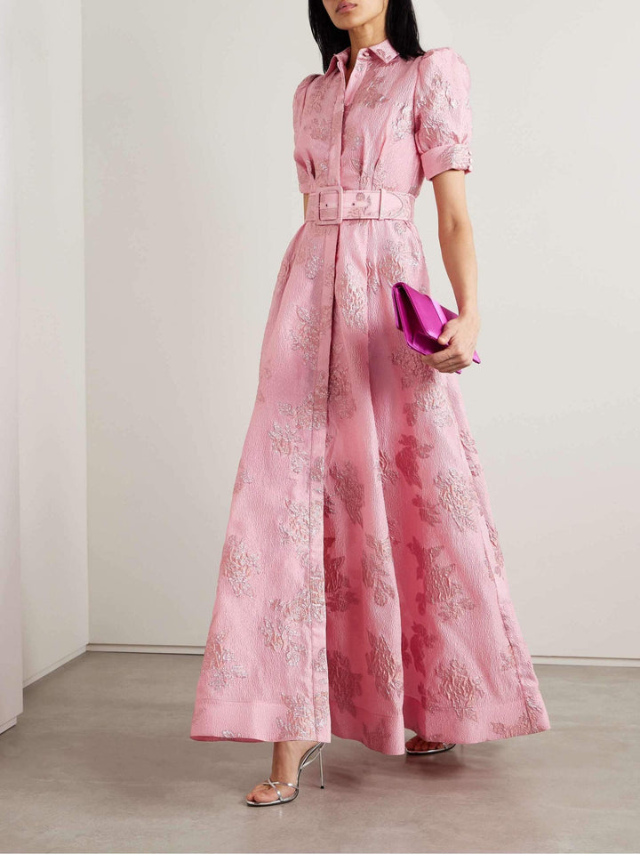 Women's Short Puff Sleeves Dress