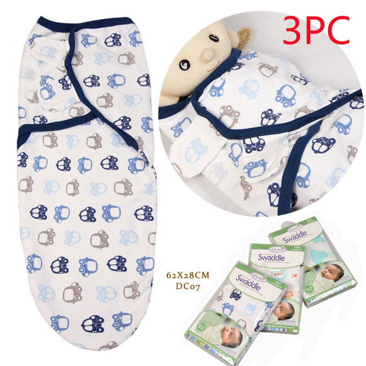 Kids' Sleep Sack Baby and Infant Swaddle Wrap with Adjustable Hook-And-Loop Fasteners and Leg Pouch