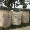 Laundry Basket Hamper with Collapsible Fabric Design and Dual Handles for Clothes Storage