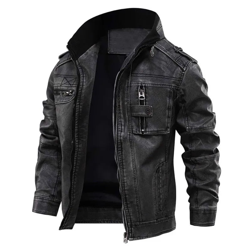 Avan - Cool Leather Jacket for Men