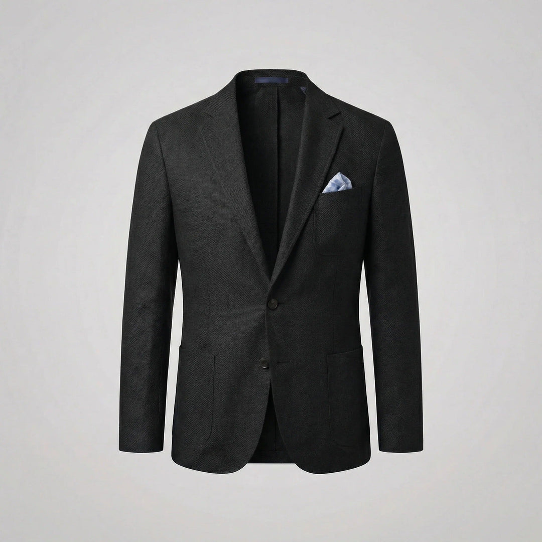 Men's Linen Blazer Jacket Smart Casual Lightweight Fit