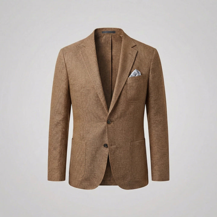 Men's Linen Blazer Jacket Smart Casual Lightweight Fit