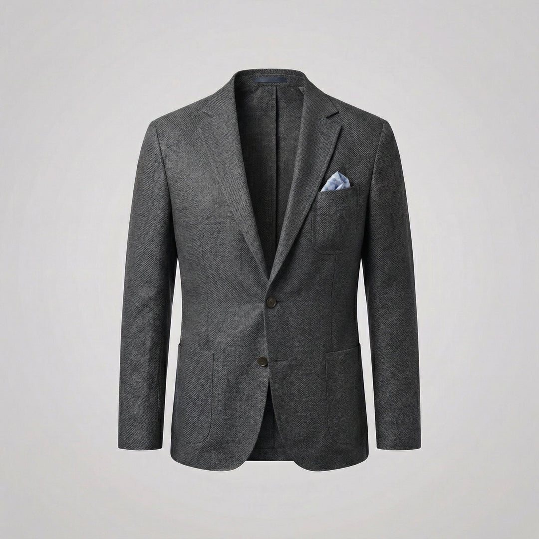 Men's Linen Blazer Jacket Smart Casual Lightweight Fit