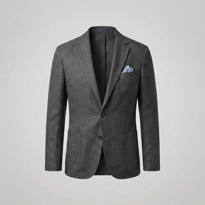 Men's Linen Blazer Jacket Smart Casual Lightweight Fit