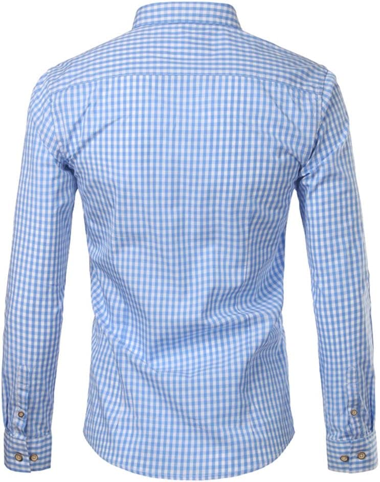 Men's Short-Sleeve Plaid Shirt