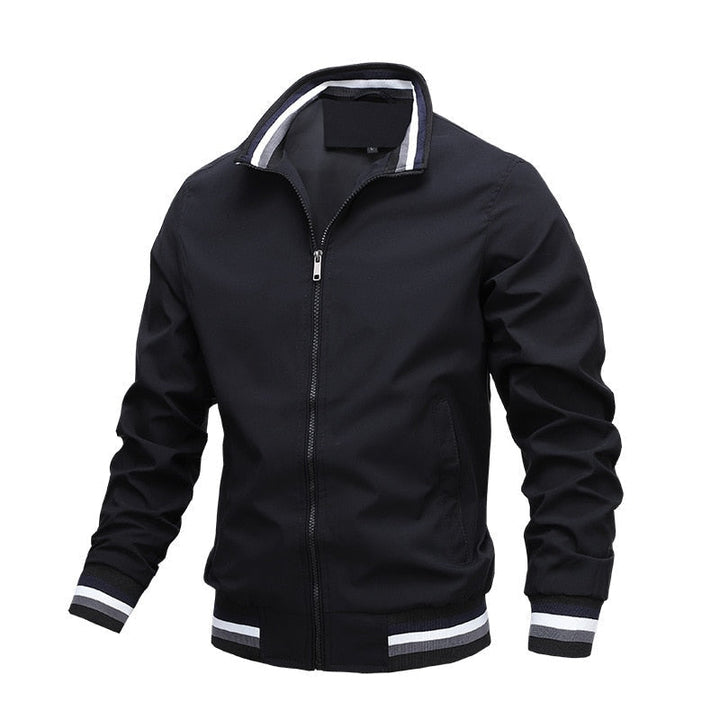 Andrew | Men's Zip Up Casual Classic Bomber Jacket