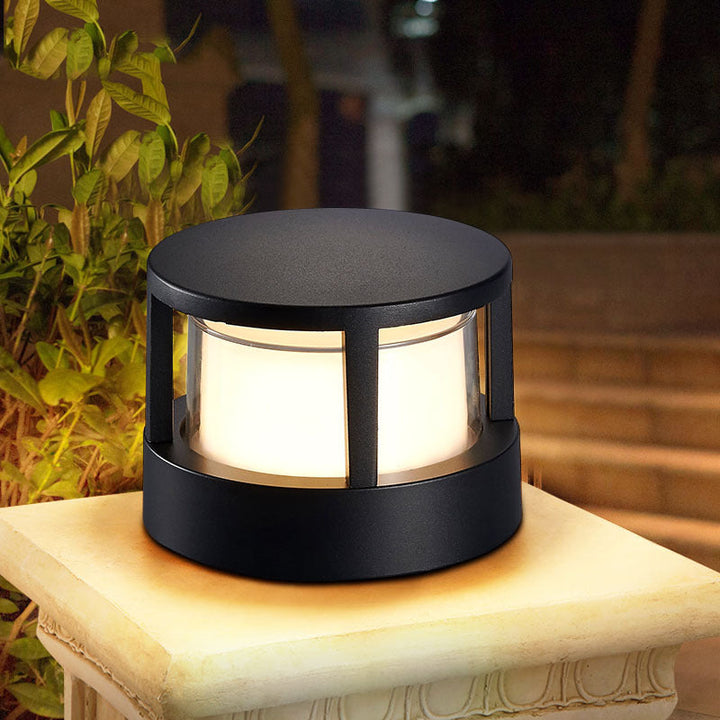 Aluminum LED Outdoor Light for Post or Pillar - Round or Square