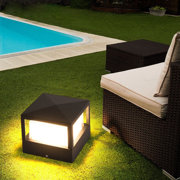 Aluminum LED Outdoor Light for Post or Pillar - Round or Square