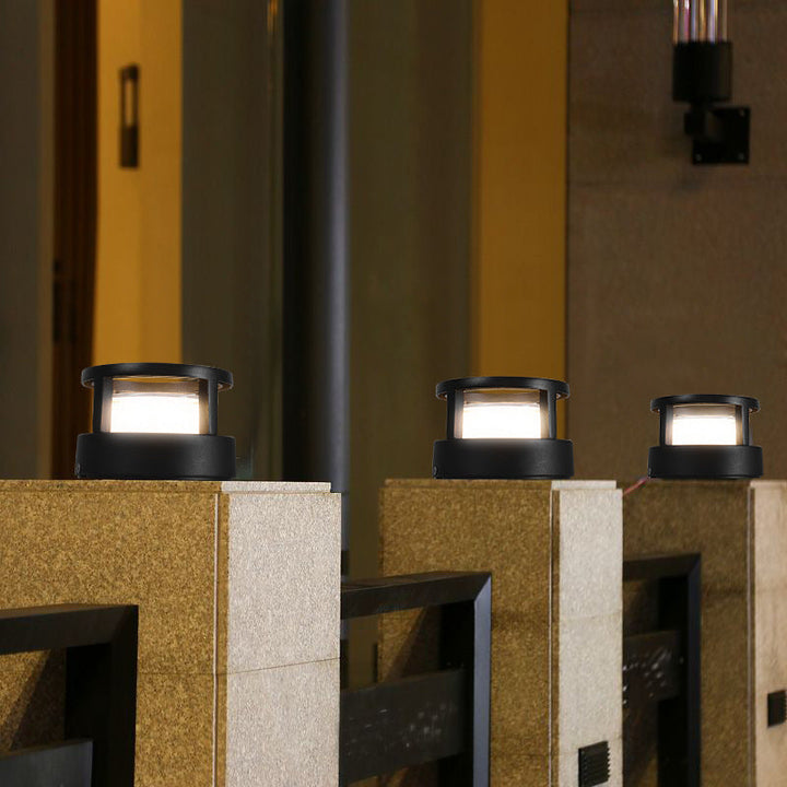 Aluminum LED Outdoor Light for Post or Pillar - Round or Square