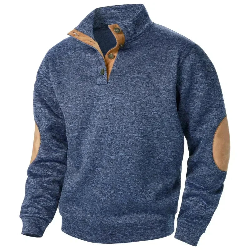 Men's V-Neck Sweatshirt – Outdoor & Casual Style