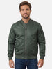 Men's Zip-Up Windbreaker Bomber Jacket