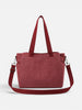 Women's Convertible Canvas Tote Bag with Crossbody Strap