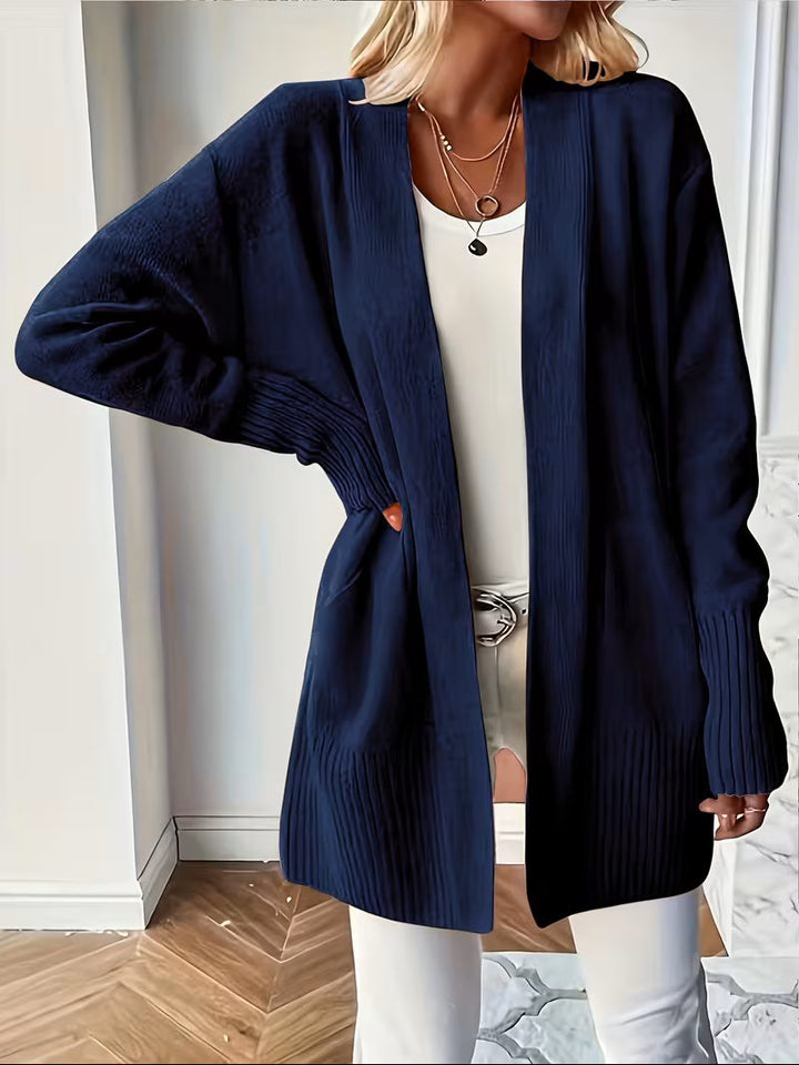 Open Front Long Cardigan for Women