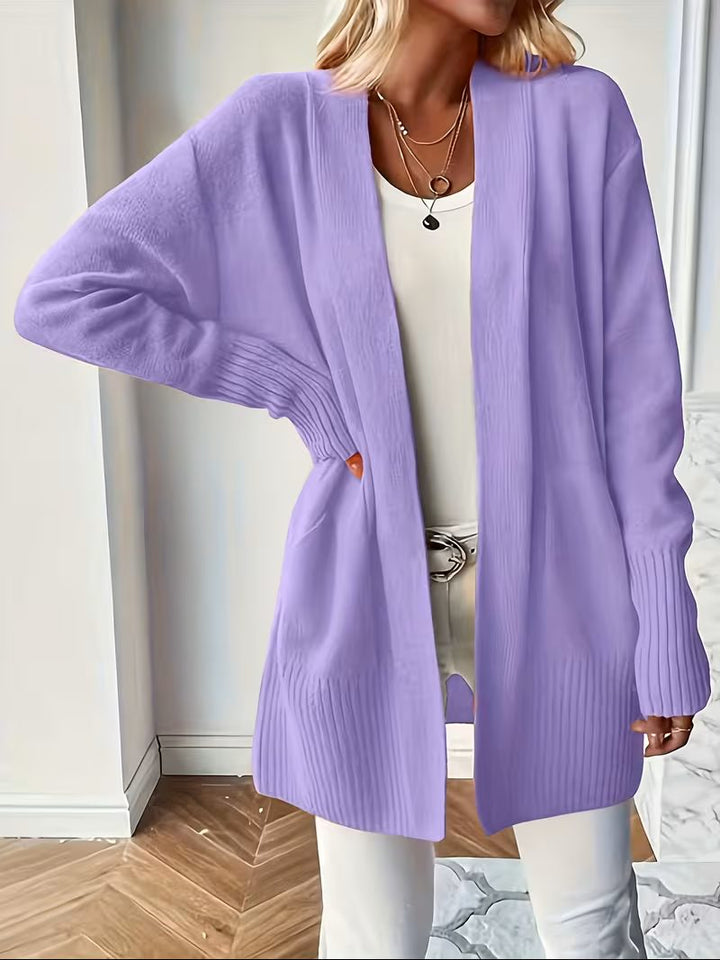 Open Front Long Cardigan for Women